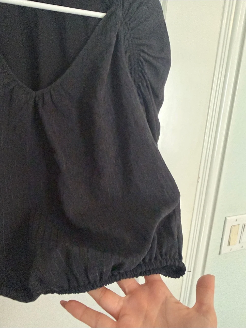 Astr neck blouse